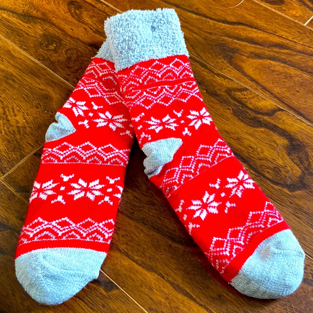 Beautiful snowflake socks